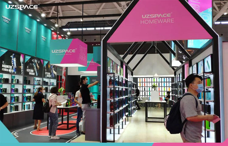 UZSPACE優(yōu)之水杯參加深圳禮品展，解鎖禮品定制新功能